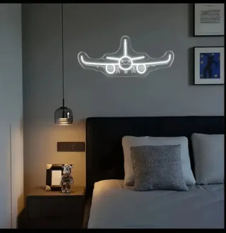 Lampada neon Led "BOEING"