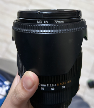 Canon EOS R50 + Sigma 17–70 f/2.8–4 + Adaptador EF