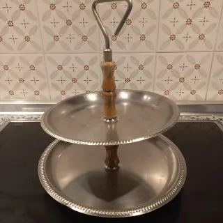 Frutero de 2 pisos vintage