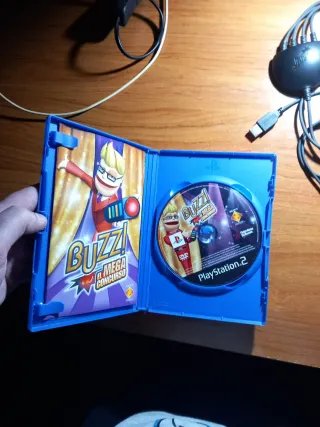 Pack Buzz! 2 juegos PS2 + 4 mandos