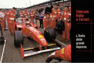 Schede Telef. con FOLDER Telecom Italia e Ferrari