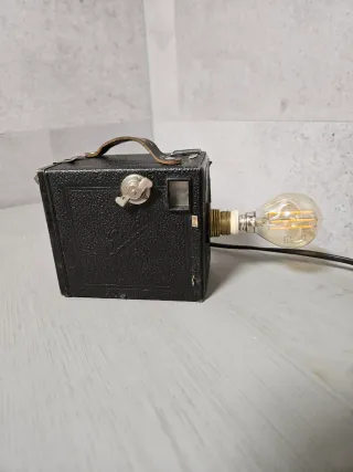 Lampada vintage macchina fotografica