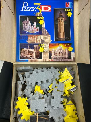 Puzzle 3D Taxi Nueva York Mini