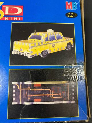 Puzzle 3D Taxi Nueva York Mini