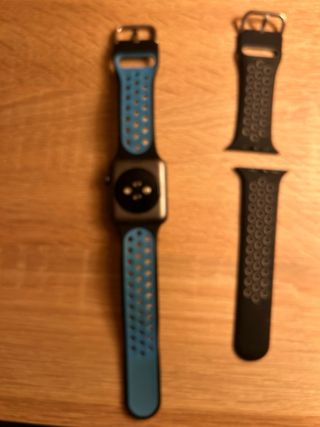 Apple Watch S3 Negro con Correa Azul