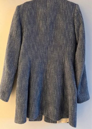 Cappotto Zara Blu Taglia S