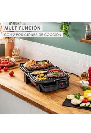 Moulinex UltraCompact Grill y Barbacoa plancha