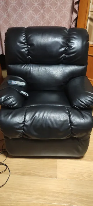 Sillón reclinable masaje y calefactable