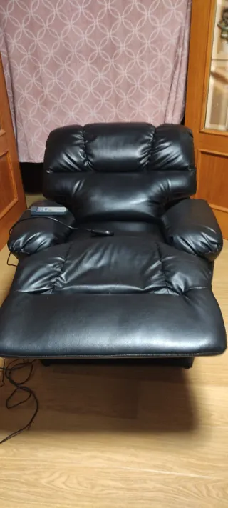 Sillón reclinable masaje y calefactable