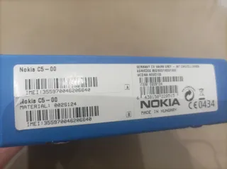 Teléfono Móvil Nokia C5 Plata
