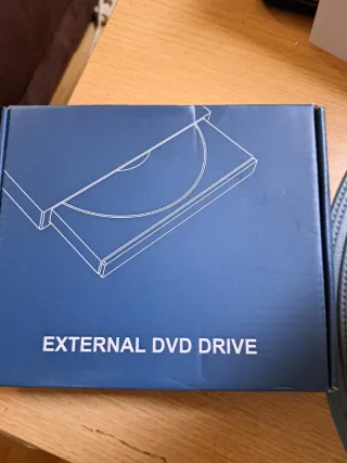 Reproductor DVD Externo PC Azul