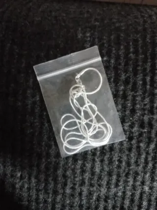 Cadena Serpiente Plata