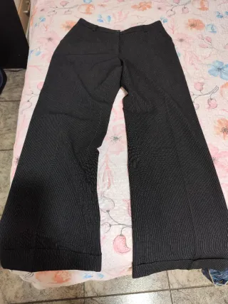 Traje Chaqueta Mujer Negro/Gris