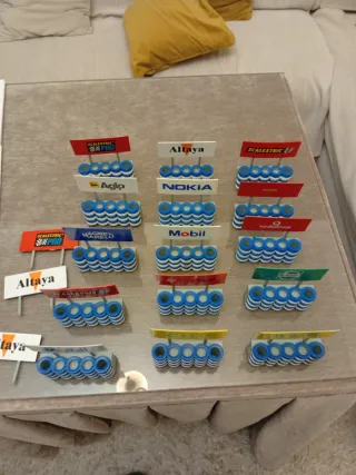 Lote vallas Scalextric exin