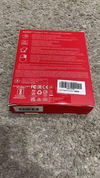 SanDisk SSD Portátil 2TB | 800 MB/s