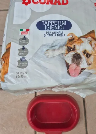 Set 9 pz. Accessori x cavie/conigli/roditori ecc..