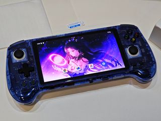 Consola Portátil ANBERNIC RG556 Azul/Morado