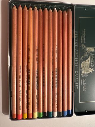 Caja Faber-Castell 12 Lápices Pastel