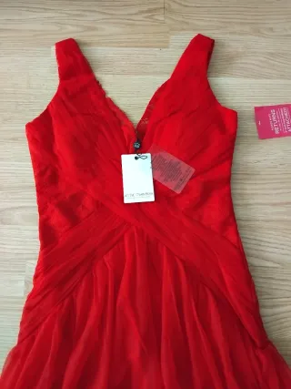 Vestido largo fiesta rojo ❤️ tallas S - L