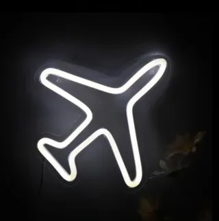 Lampada neon Led "Aereo"