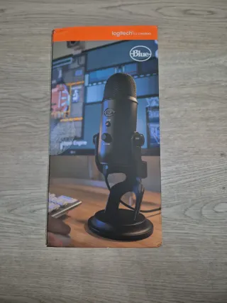 Micrófono Blue Logitech Nuevo