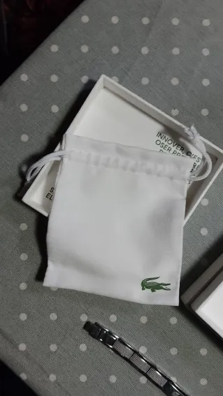 Pulsera Lacoste Plata