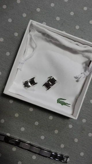 Pulsera Lacoste Plata