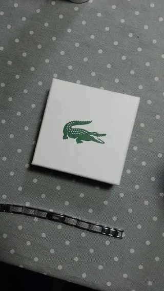Pulsera Lacoste Plata