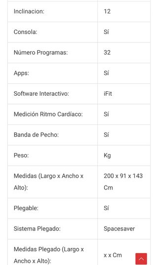 Cinta de correr / andar  NordicTrack C990