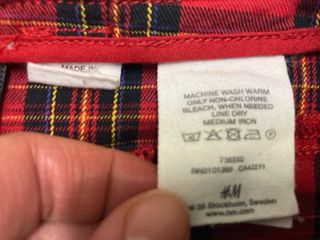 Minifalda cuadros escoceses roja y negra