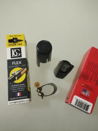 Lote Boquilla+Abraz. Saxo Tenor *NUEVO*