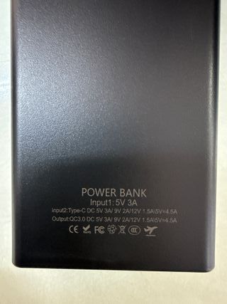 Power Bank Cargador Rápido