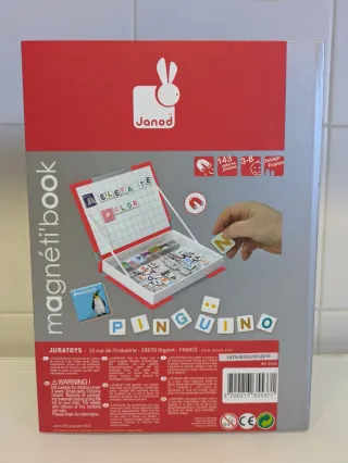 Janod MagnetiBook Alfabeto