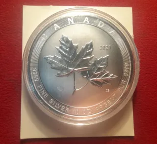 Moneda Plata Pura 10 oz Canadá 2021