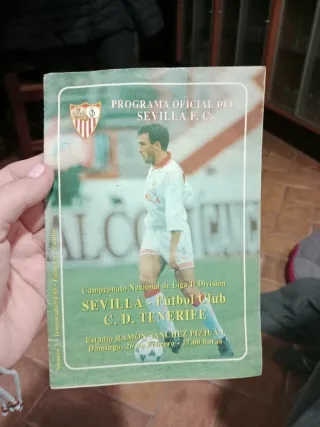 Programa Oficial Sevilla F.C. vs Tenerife 94/95