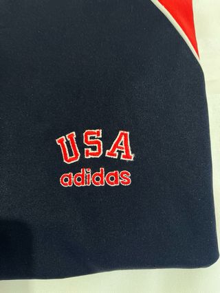 Chaqueta Adidas USA Azul y Roja
