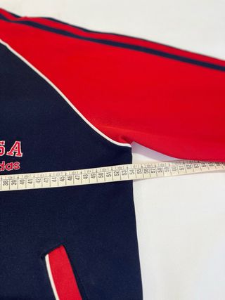 Chaqueta Adidas USA Azul y Roja