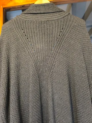 Cárdigan gris talla única