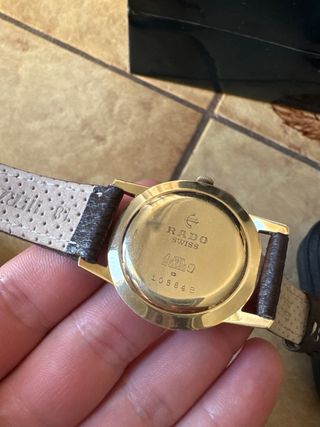 ¡¡OFERTÓN!! Rado Incabloc Oro Macizo 14kt