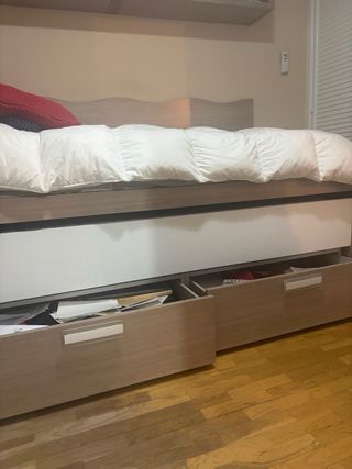 Cama nido con 2 cajones
