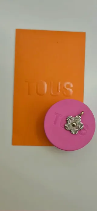 Colgante Tous Flor Plata y Oro