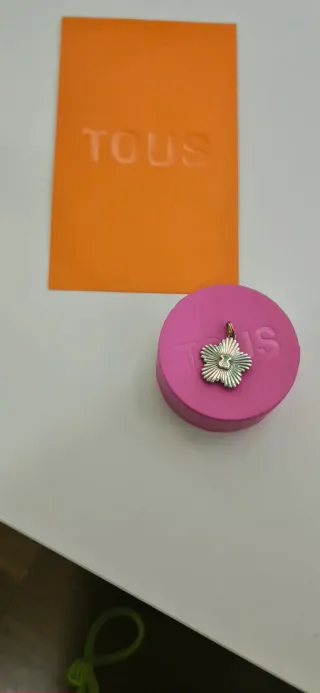 Colgante Tous Flor Plata y Oro