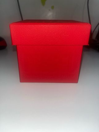 Reloj Diesel Dorado y Rojo