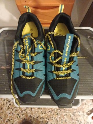 Scarpe Goodyear Tg 40 Nero/Verde Acqua