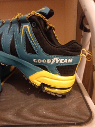 Scarpe Goodyear Tg 40 Nero/Verde Acqua
