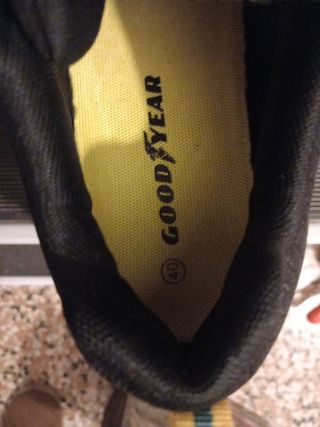 Scarpe Goodyear Tg 40 Nero/Verde Acqua