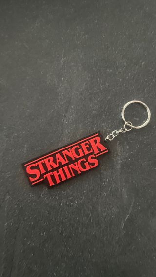 Portachiavi Stranger Things Stampa 3D
