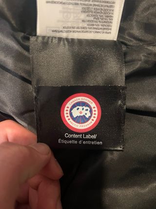 Abrigo Canada Goose Negro.