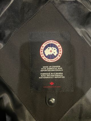 Abrigo Canada Goose Negro.
