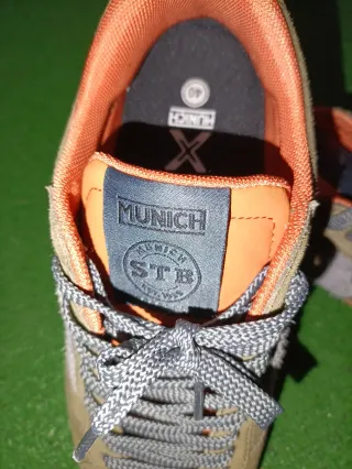 Zapatillas Munich Talla 40 Verde Oliva